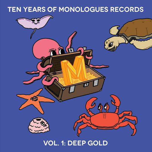 Various Artists - 10 Years Of Monologues Records: Deep Gold [printed sleeve]