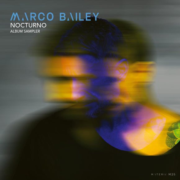 Marco Bailey - Nocturno Album Sampler [blue marbled vinyl / printed sleeve]