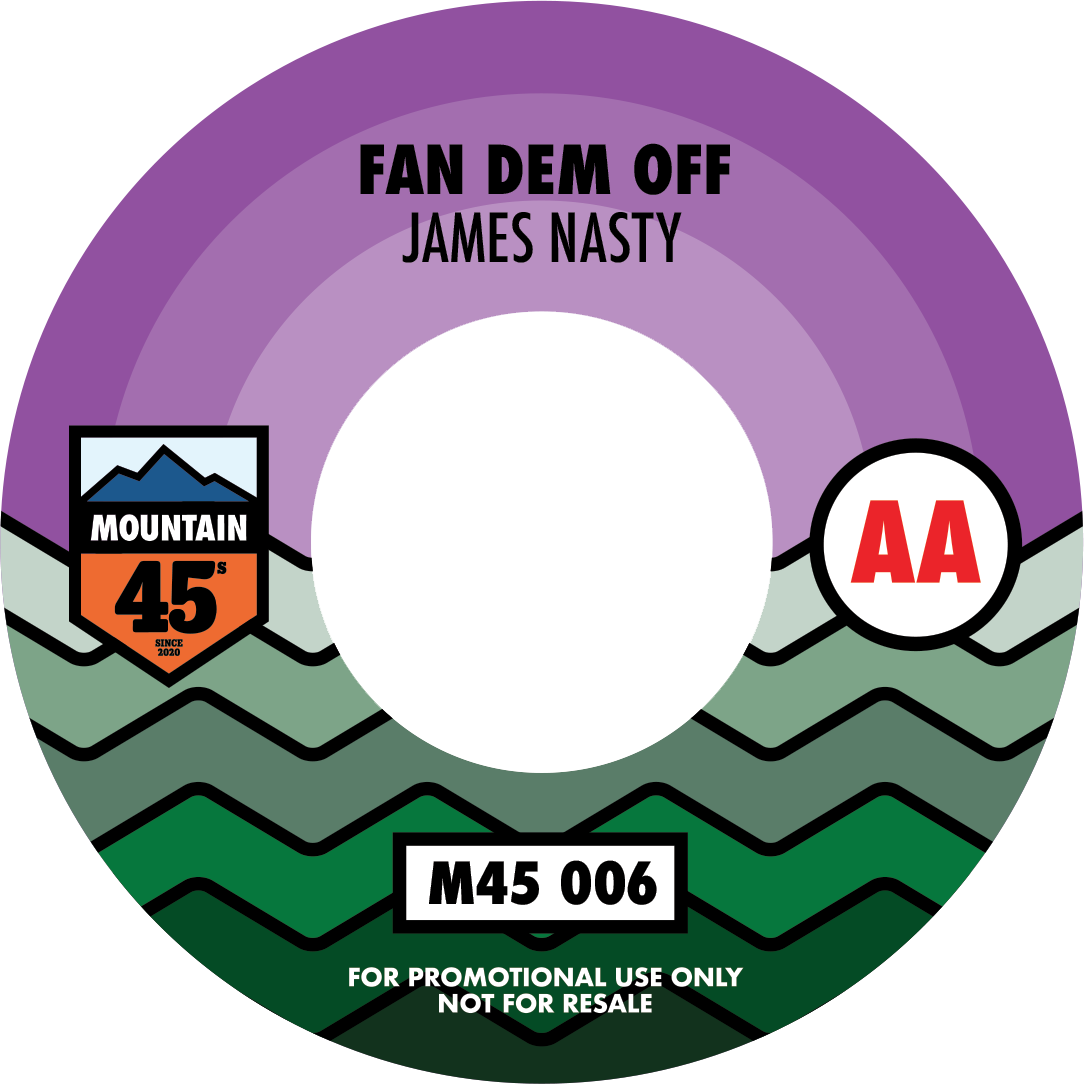 Double A / James Nasty - Super Badman Riddim / Fan Dem Off [7" Vinyl]