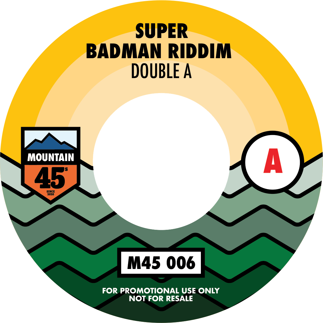 Double A / James Nasty - Super Badman Riddim / Fan Dem Off [7" Vinyl]