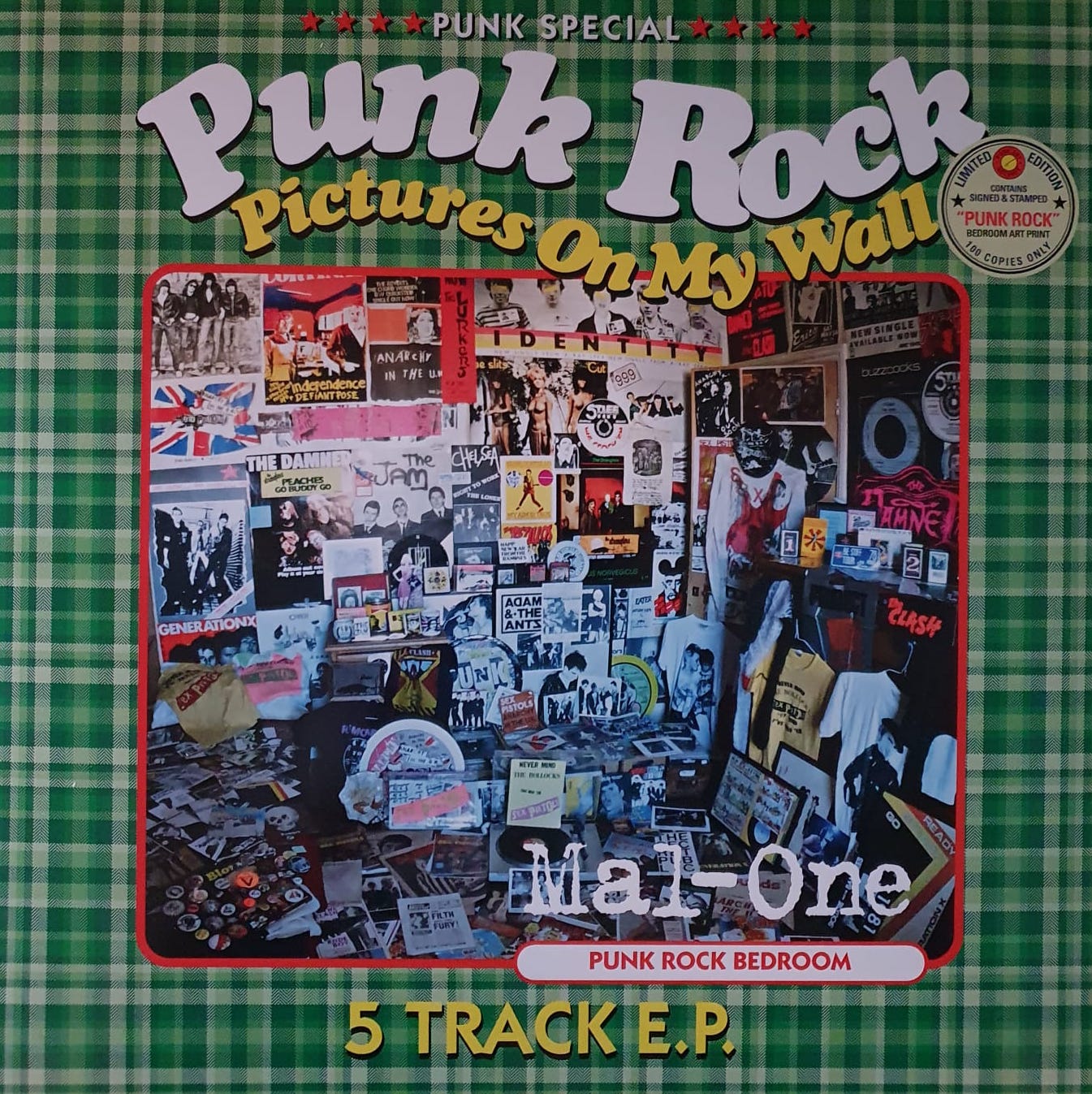 MAL-ONE - Punk Rock Pictures On My Wall