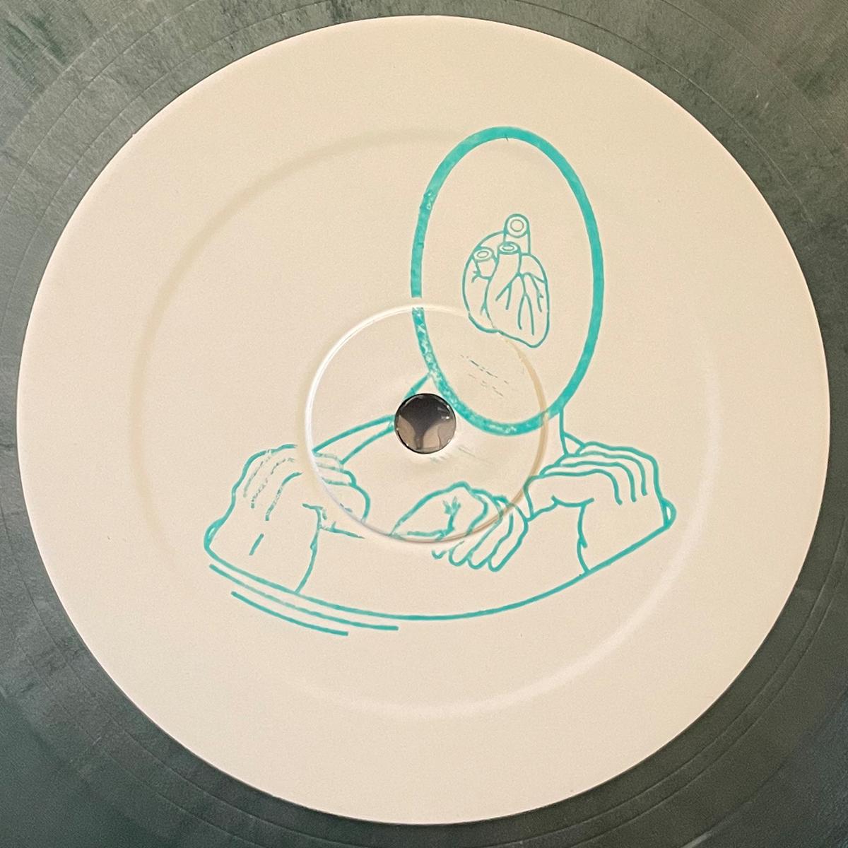 FFF / Coco Bryce - Massiv 01 [green + silver marbled vinyl / hand-stamped]