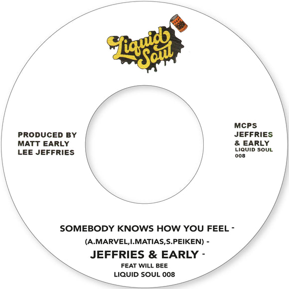 JEFFRIES & EARLY - SOMEBODY KNOWS HOW I FEEL / BLANK