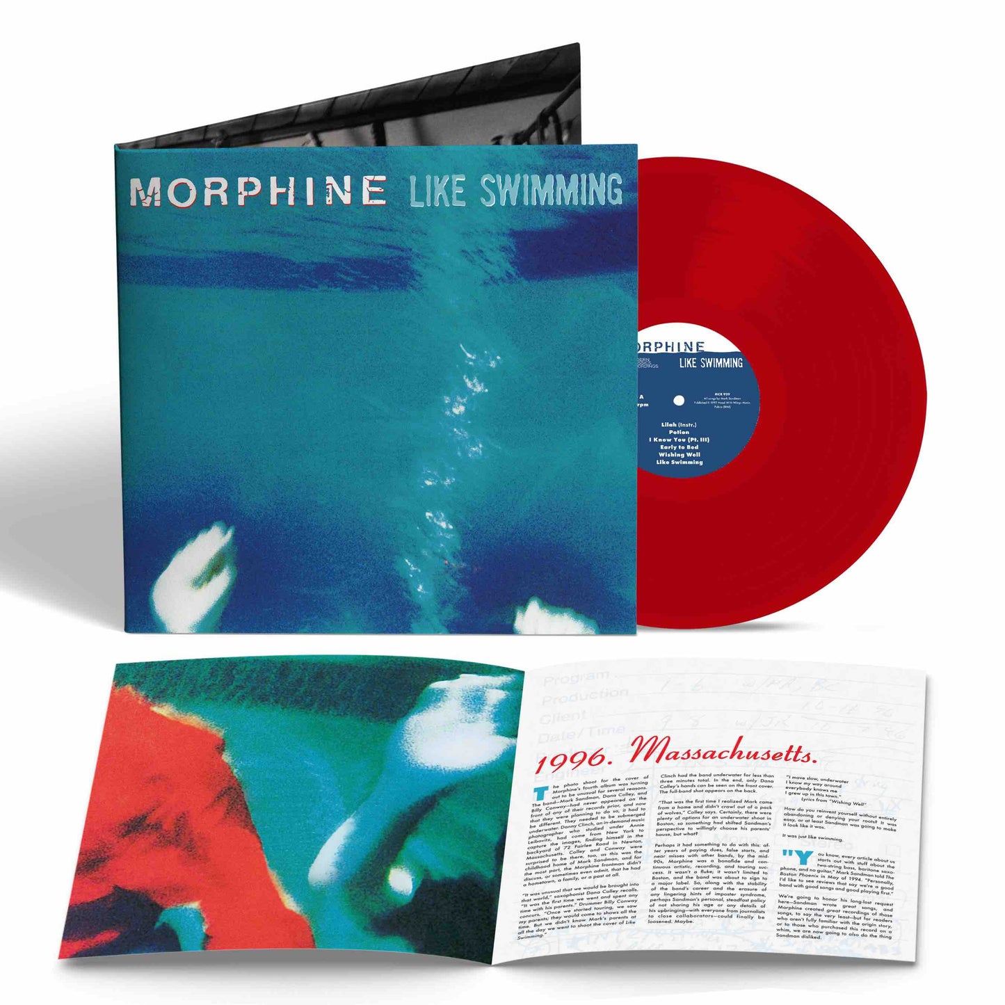 New This Week Morphine - Like Swimming [Red LP]