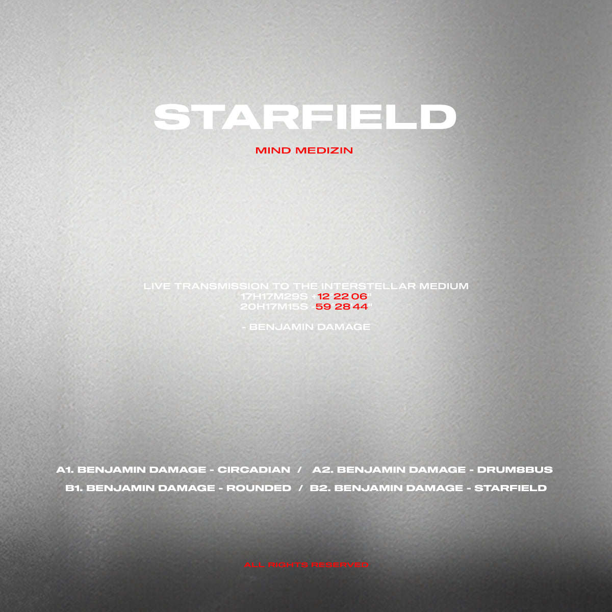 Benjamin Damage - STARFIELD EP [Marbled Vinyl]