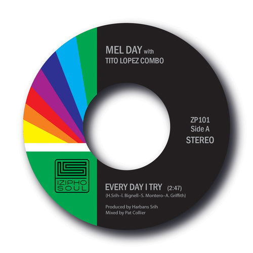 MEL DAY with TITO LOPEZ COMBO - EVERY DAY I TRY / BABY GIRL [Transparent Yellow 7" Vinyl]