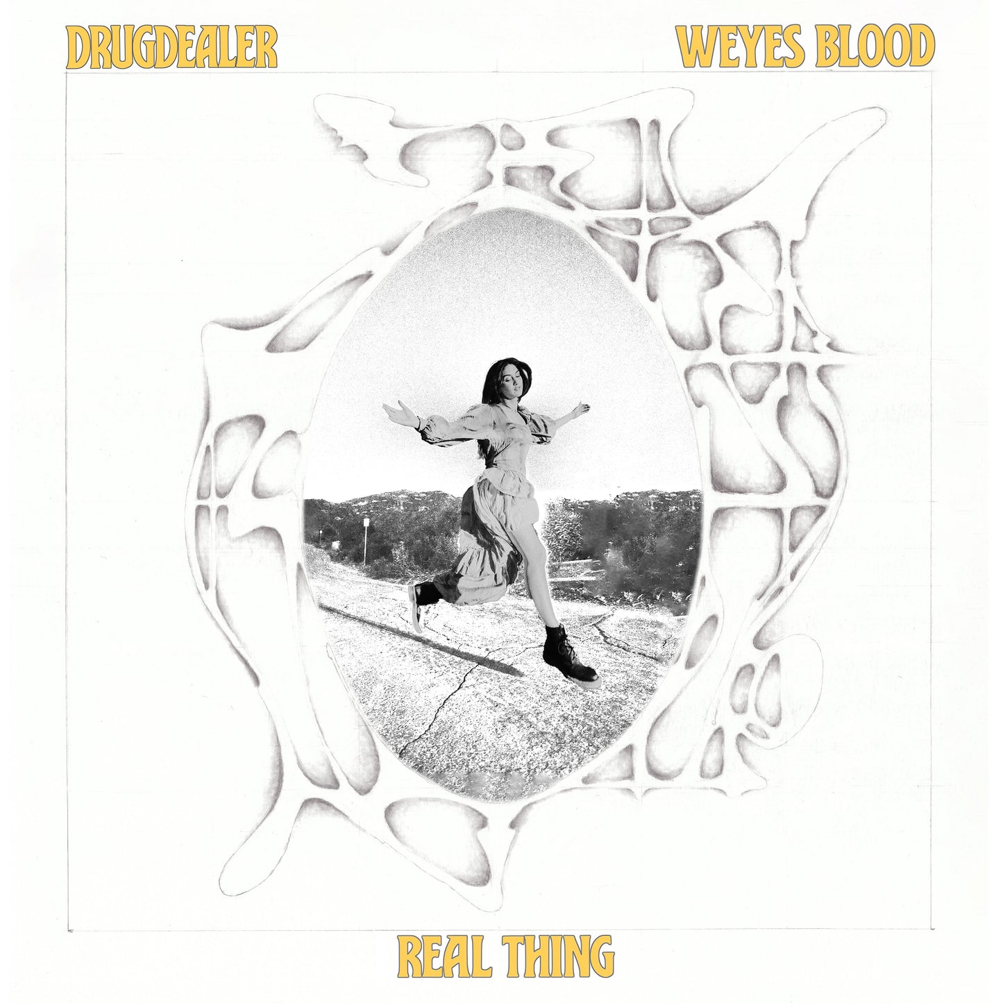 Drugdealer & Weyes Blood - Real Thing b/w The News [7" Vinyl]