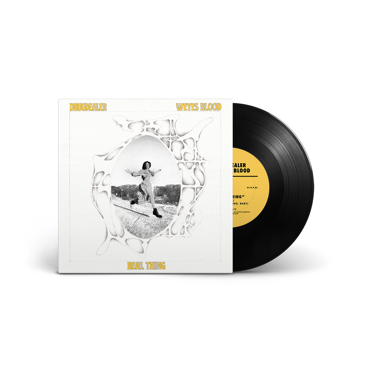 Drugdealer & Weyes Blood - Real Thing b/w The News [7" Vinyl]