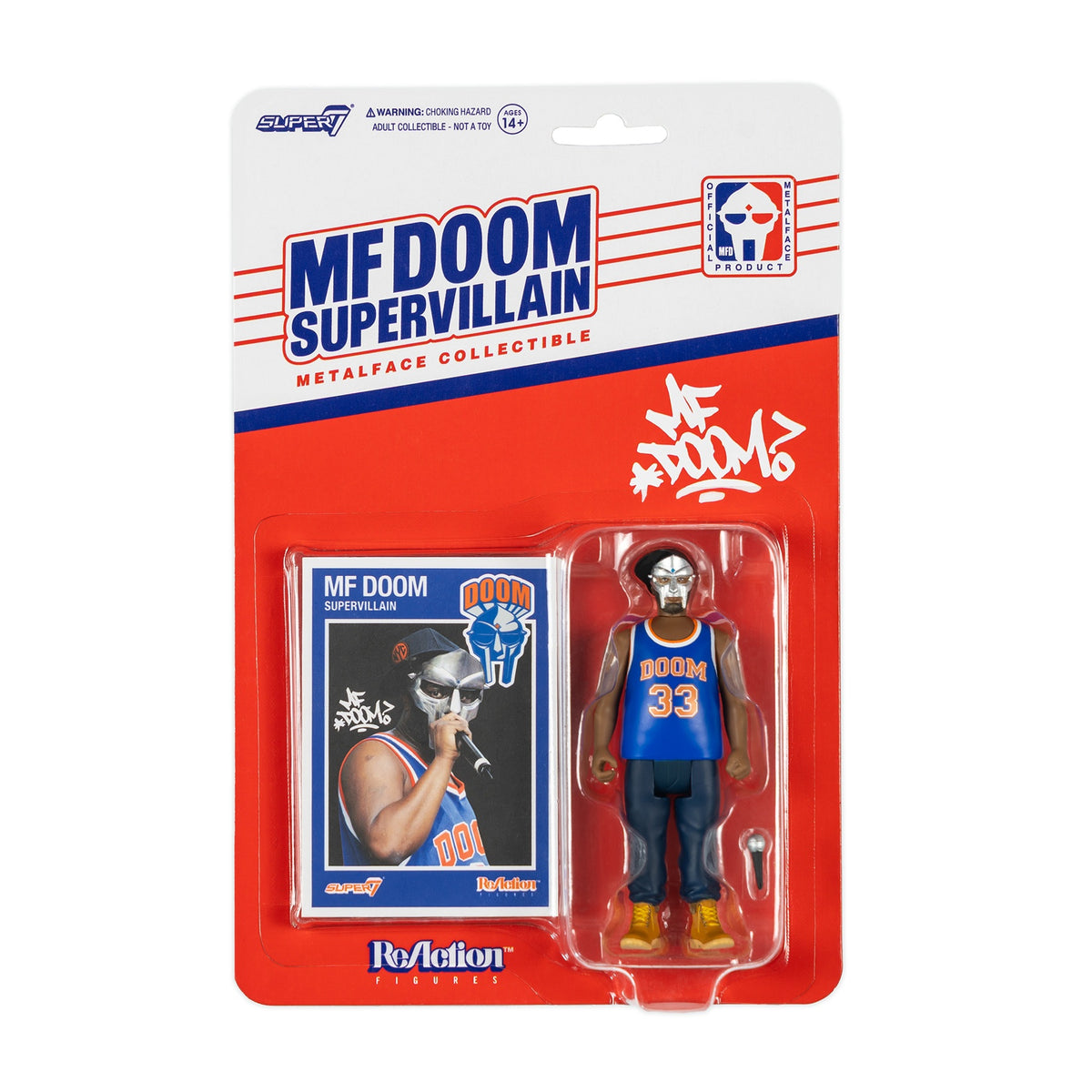 MF DOOM - DOOMSDAY 2025 - Super7: Reaction Figure - Miscellaneous