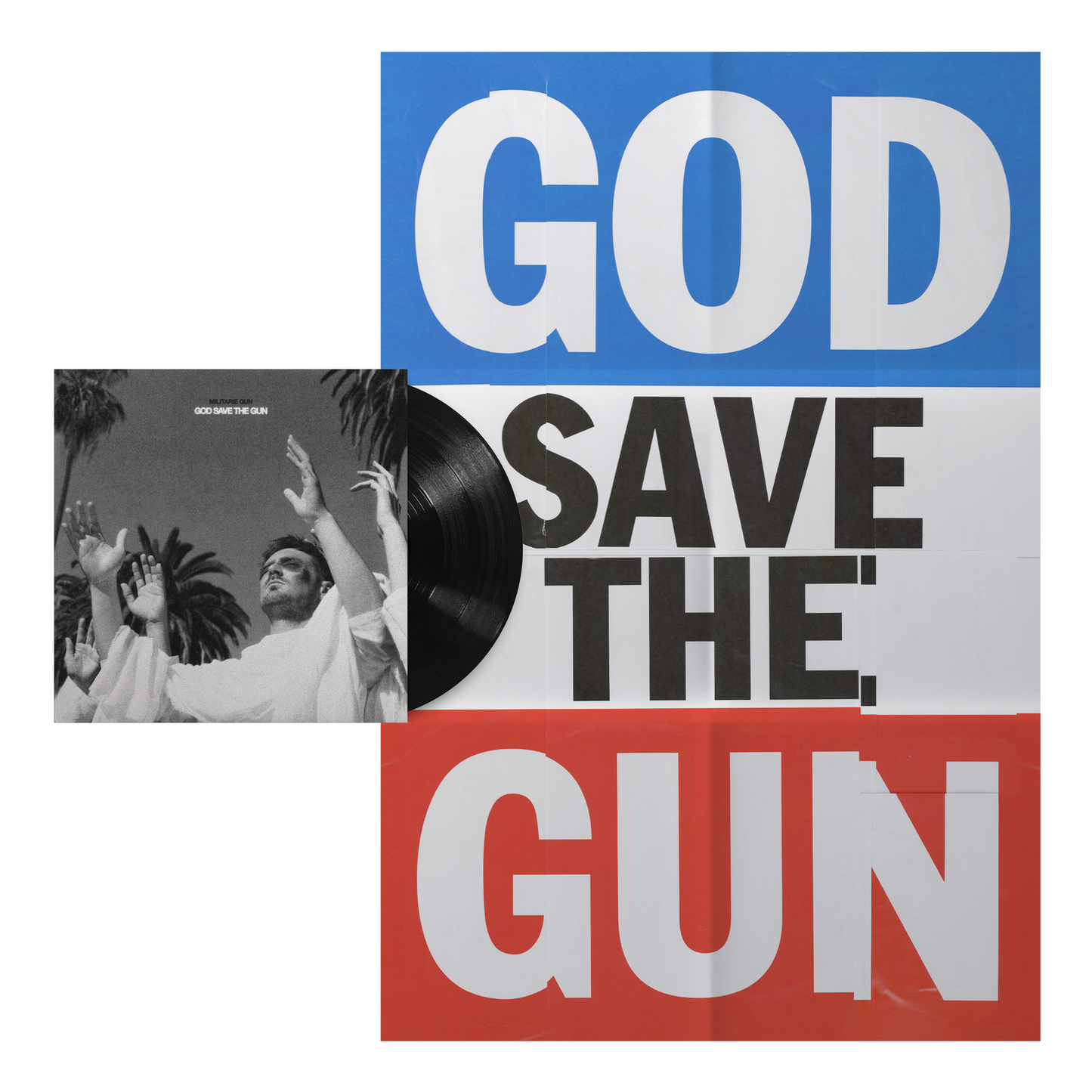 Militarie Gun - God Save The Gun [Standard Vinyl - Black]