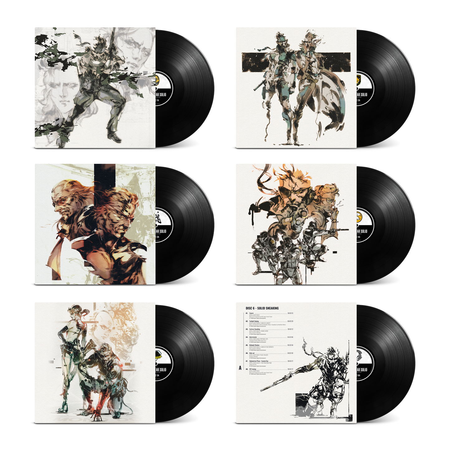 Various Artists - Metal Gear Solid: The Vinyl Collection (Original Soundtrack) [6LP]