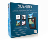 SHOW AND LISTEN - Black LP Flip Frame 4 Pack