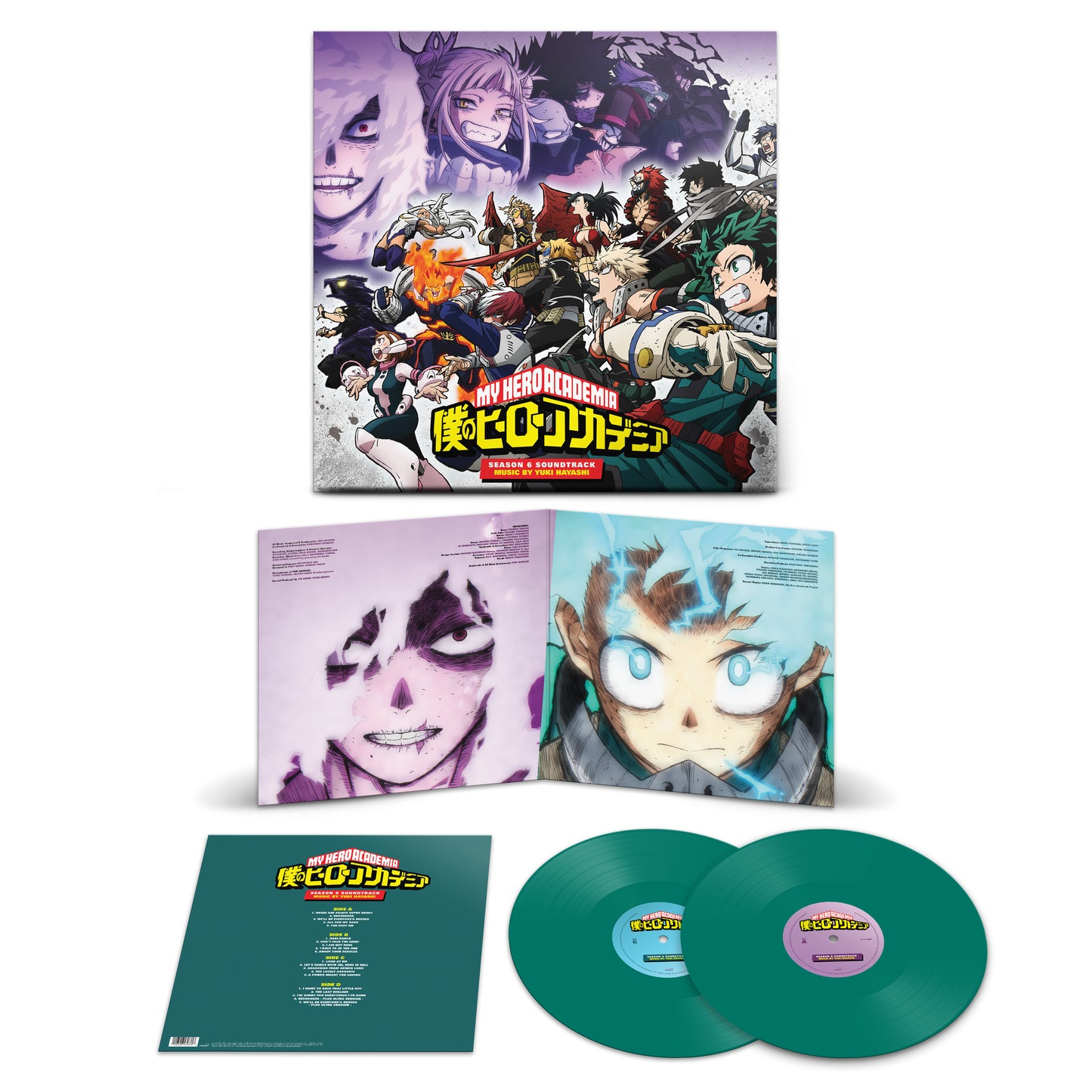 Yuki Hayashi - My Hero Academia: Season 6 (Original Series Soundtrack) [2LP Coloured]