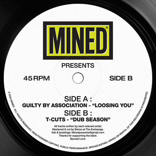 Guilty By Association / T-Cuts - Loosing You / Dub Season EP