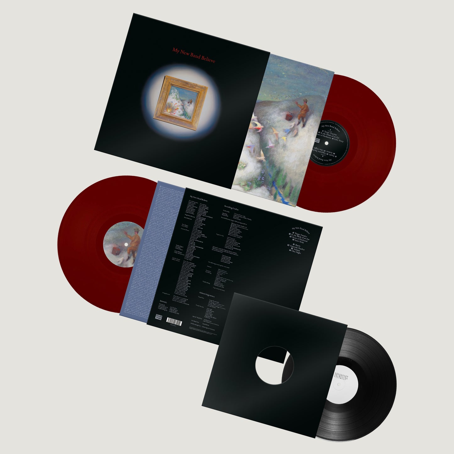 My New Band Believe - My New Band Believe [Oxblood Vinyl + Black 10"]