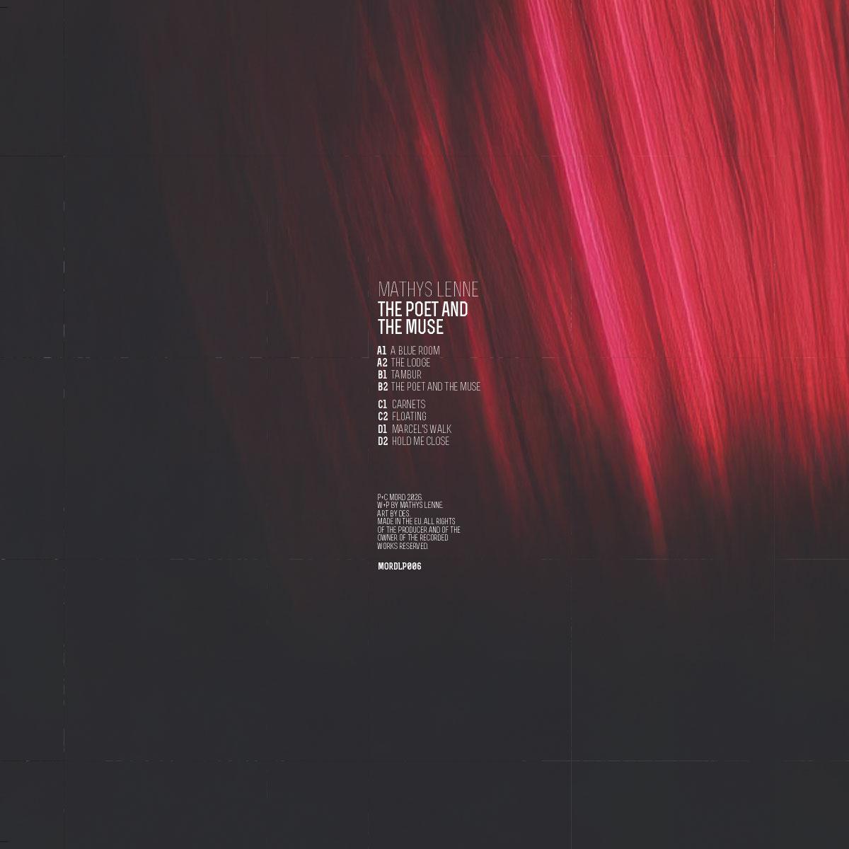 Mathys Lenne - The Poet And The Muse [2x12" Vinyl]