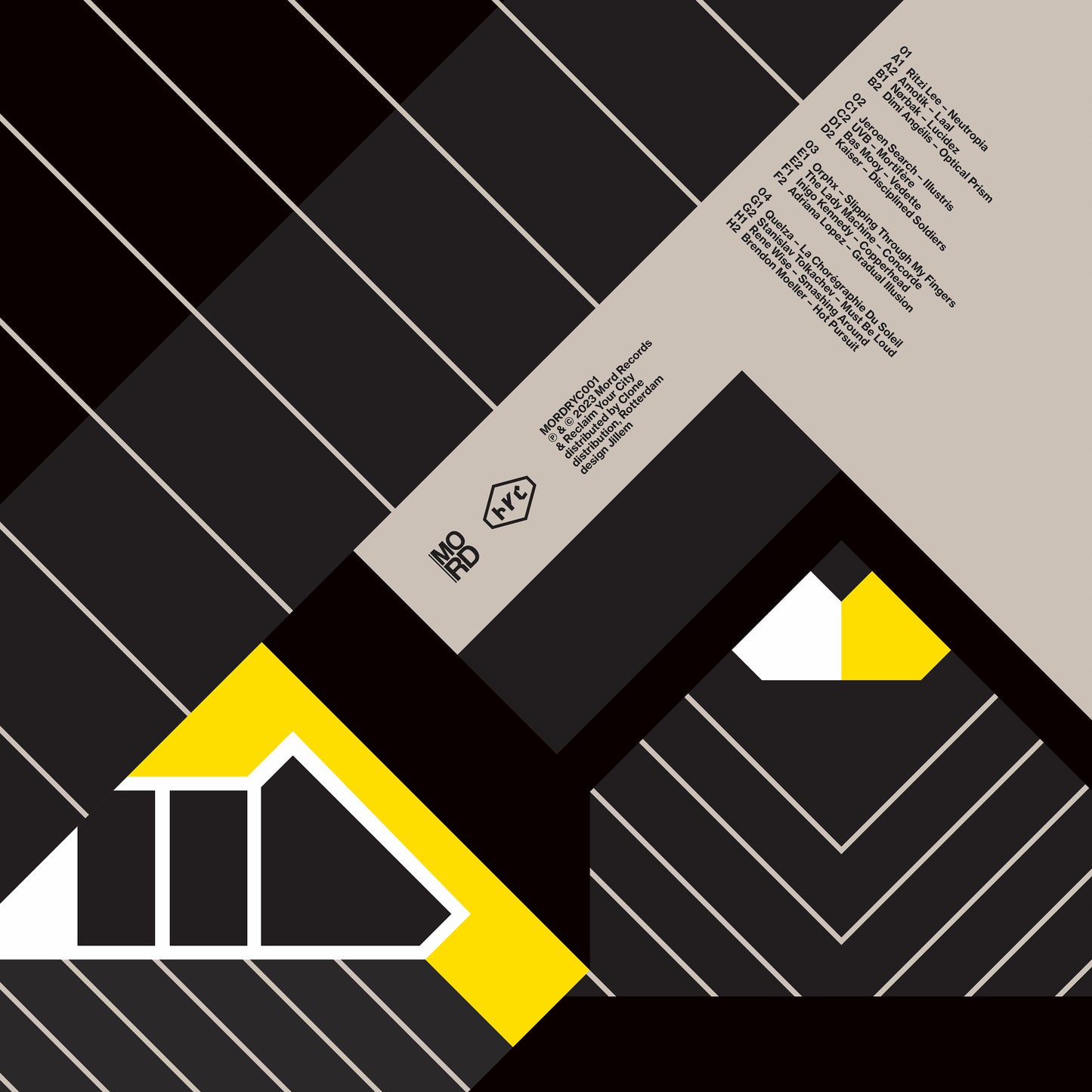 Various Artists - MORD x RYC [4 x 12" Vinyl]