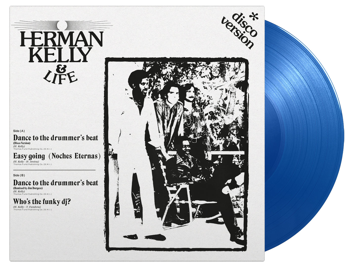 Herman Kelly & Life - Dance To The Drummer's Beat (12"  translucent blue coloured vinyl) RSD24
