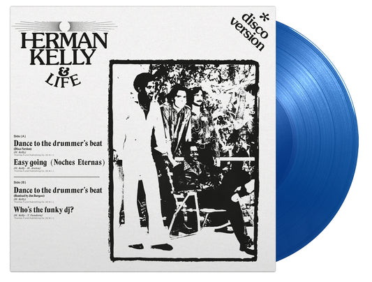 Herman Kelly & Life - Dance To The Drummer's Beat (12"  translucent blue coloured vinyl) RSD24