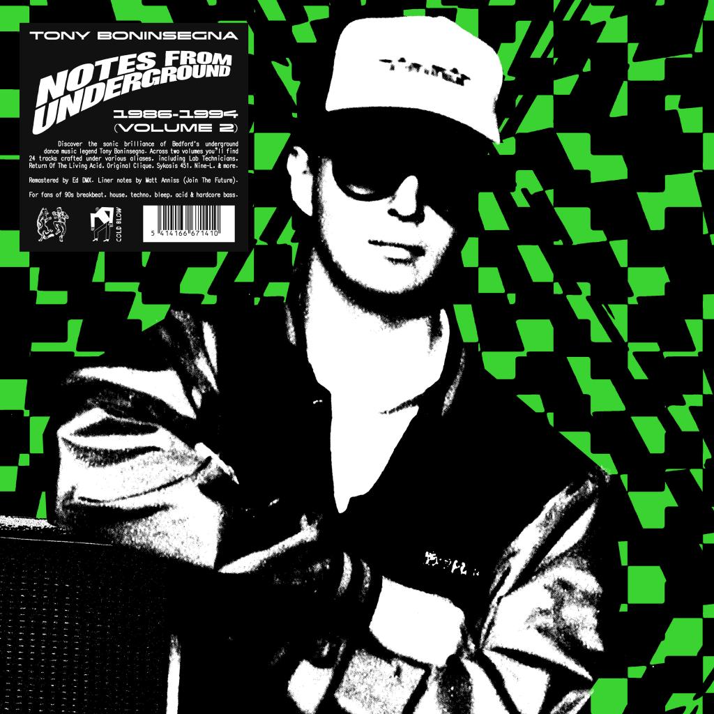 TONY BONINSEGNA - NOTES FROM UNDERGROUND 1986-1994 VOL.2 [2LP]