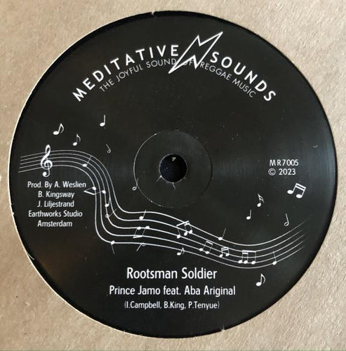 Prince Jamo / Aba Ariginal / Meditative Sounds / Signal One Band - Rootsman Soldier [7" Vinyl]