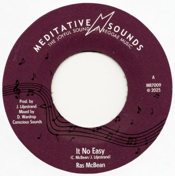 Ras McBean / Meditative Sounds - It No Easy [7" Vinyl]