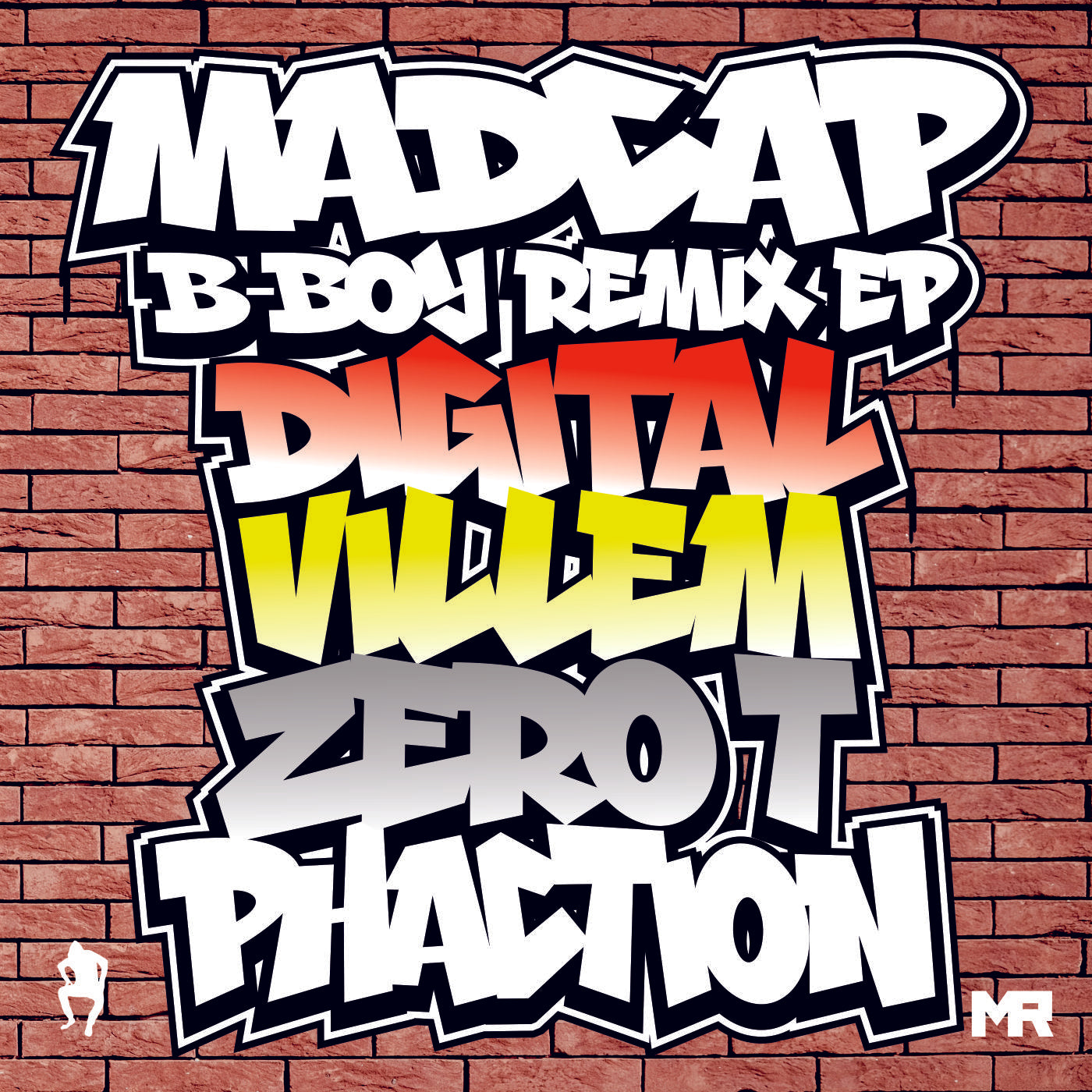 Madcap - B-Boy Remix EP (Orange Marble Vinyl Version)