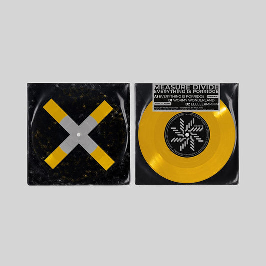 Measure Divide - Everything Is Porridge [yellow vinyl / limited Edition of colored 10" series]