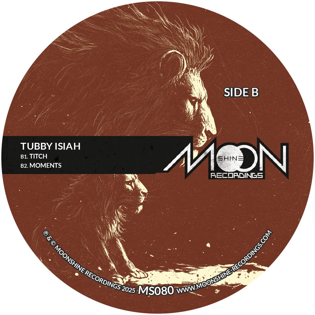 Tubby Isiah - Chanting Lion [black vinyl / label sleeve]