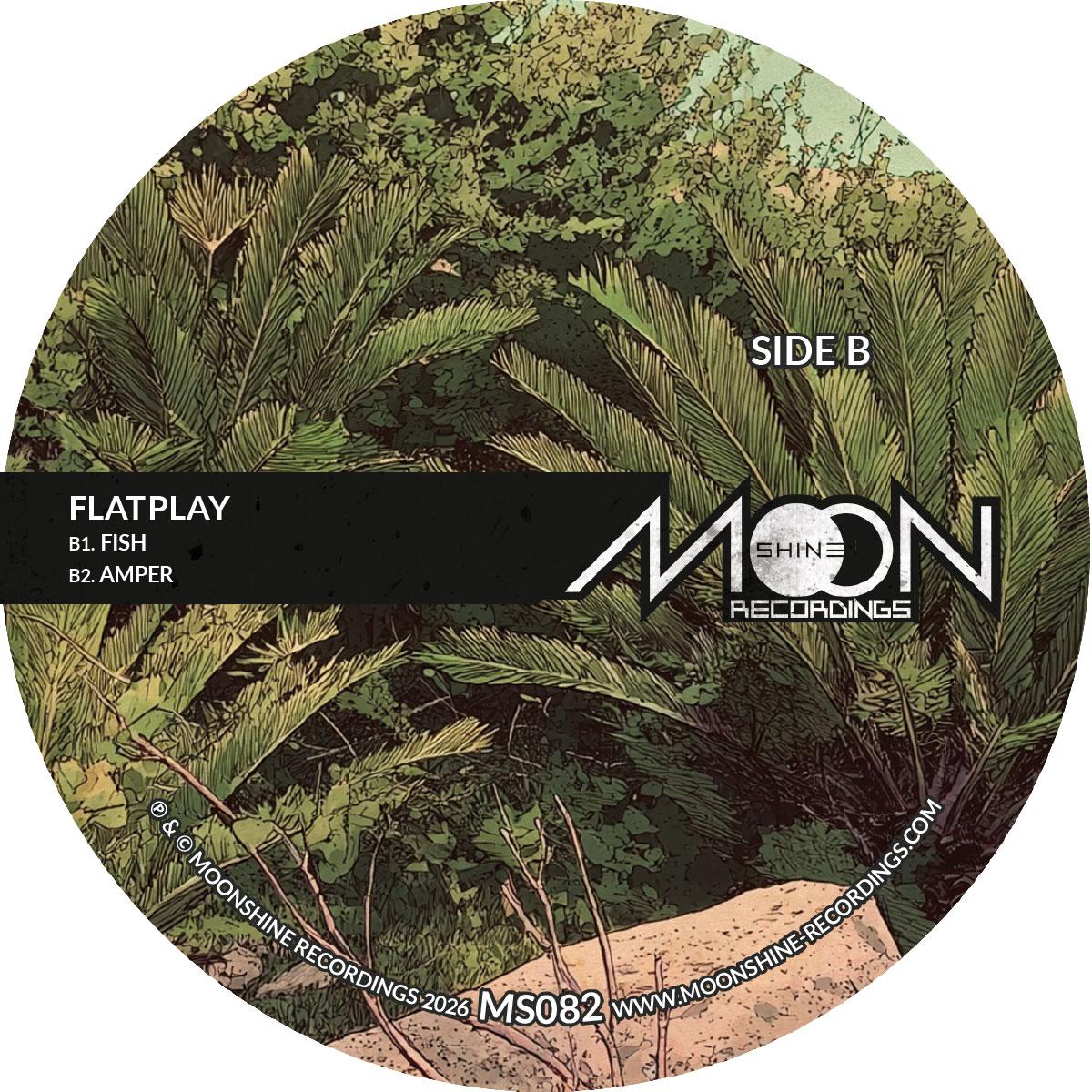 Flatplay - Mystery Of The Belly Button EP [green marbled vinyl / label sleeve]