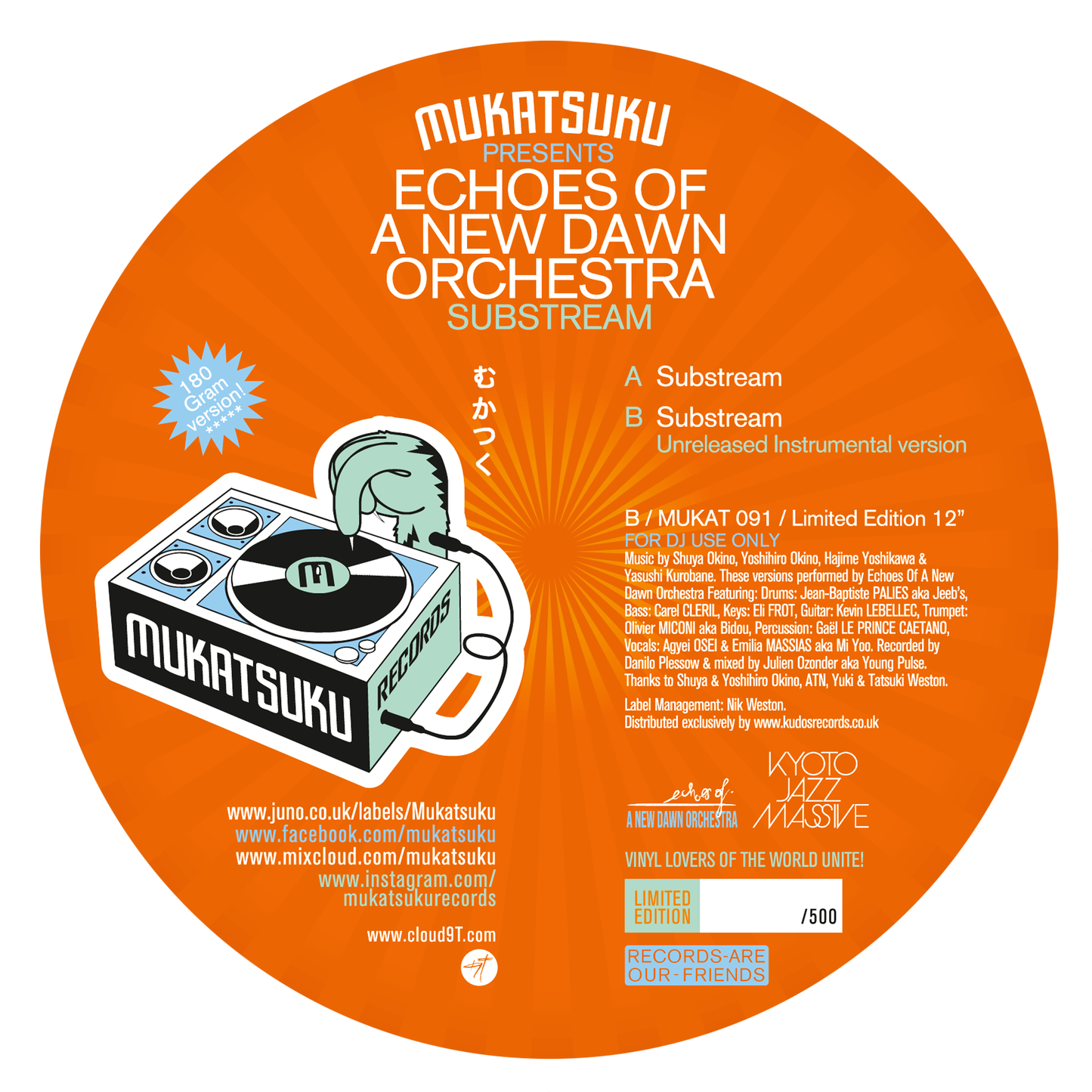 MUKATSUKU presents ECHOES OF A NEW DAWN ORCHESTRA - Substream