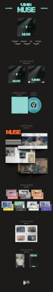 Jimin - Muse [Coloured LP] (ONE PER PERSON)