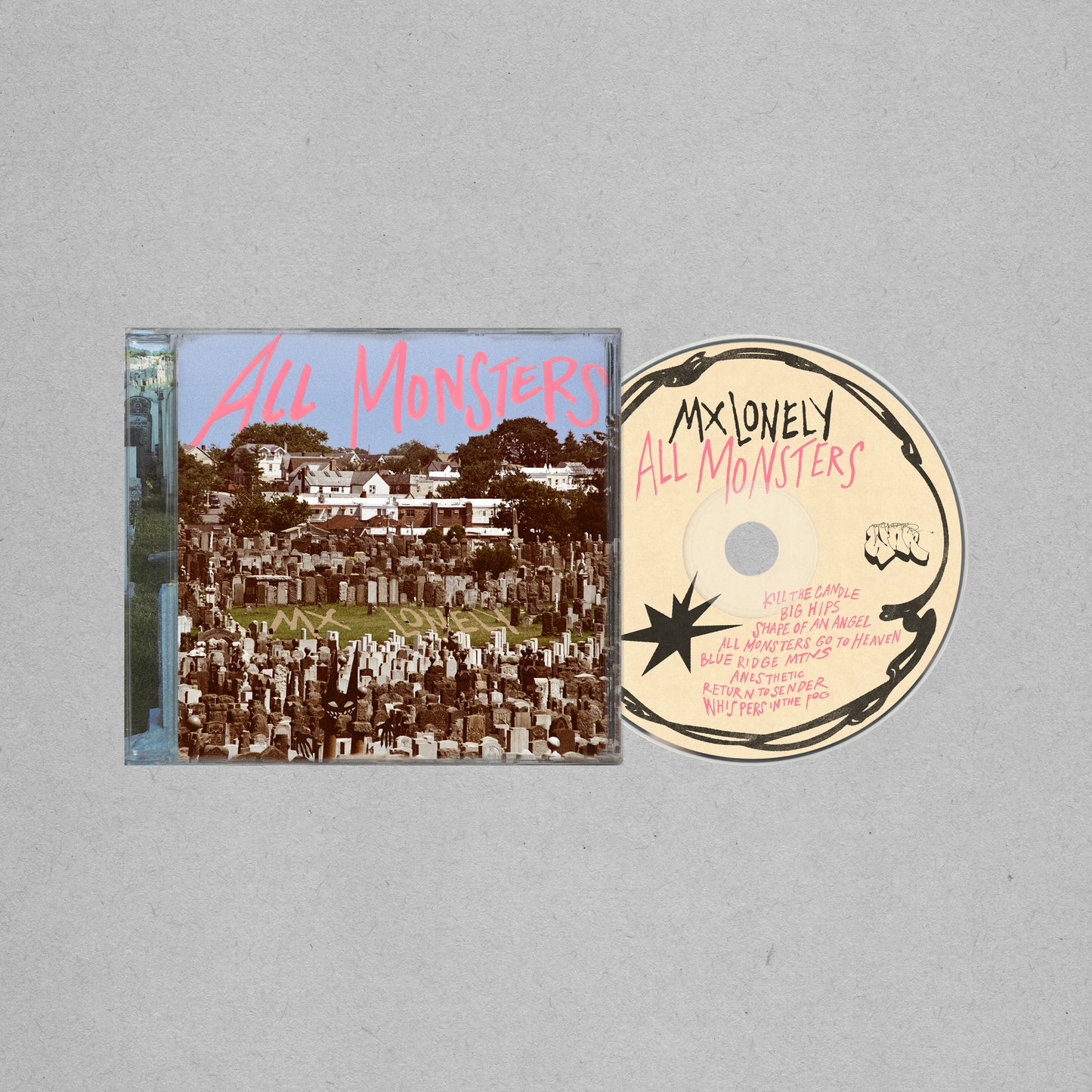 MX LONELY - ALL MONSTERS [CD]