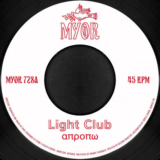 Light Club - Apropos [7" Vinyl]