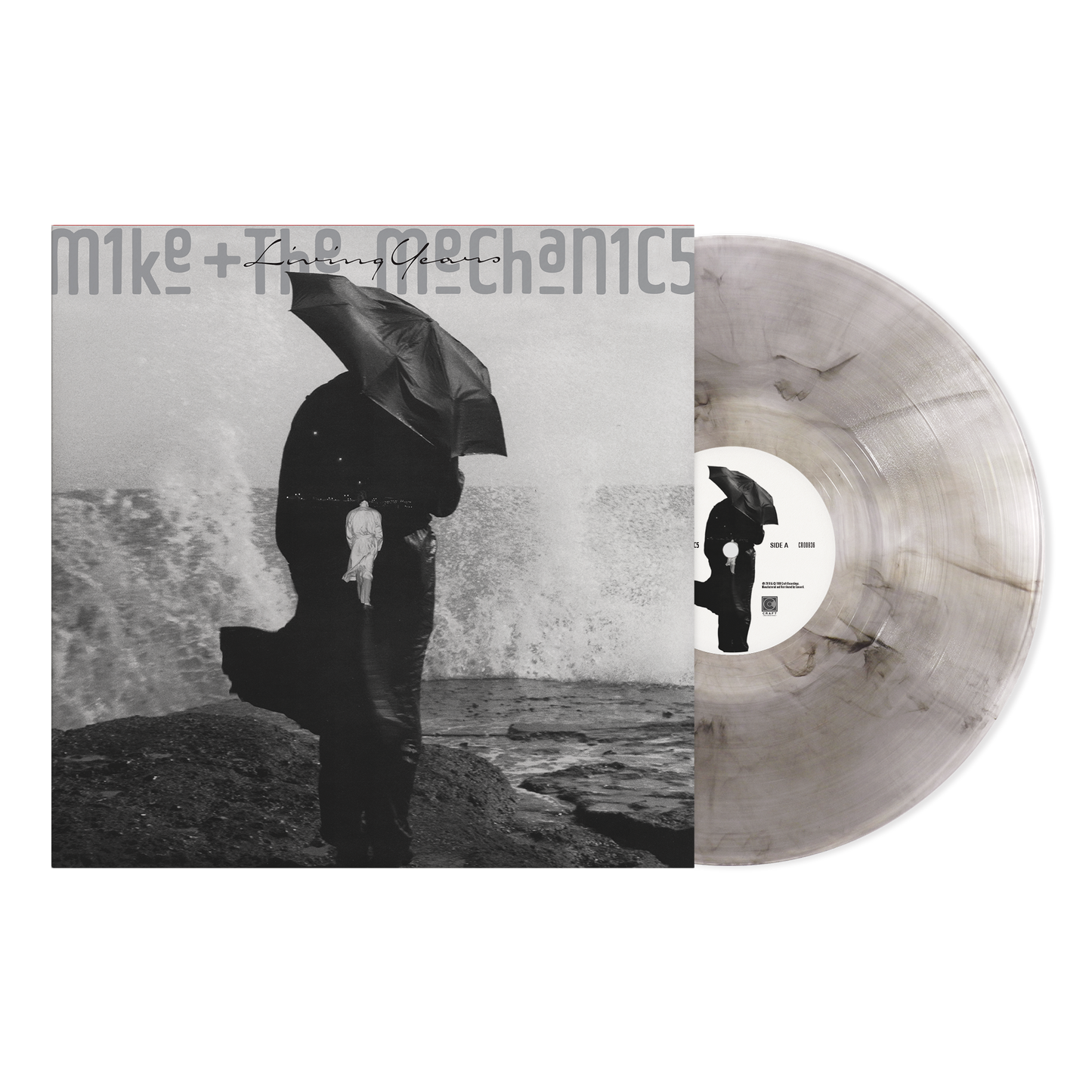 Mike & the Mechanics - The Living Years [Black Grey Marble swirl 1LP]