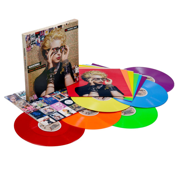 Madonna - Finally Enough Love: Fifty Number Ones – Rainbow Edition [6LP Pride coloured vinyl]