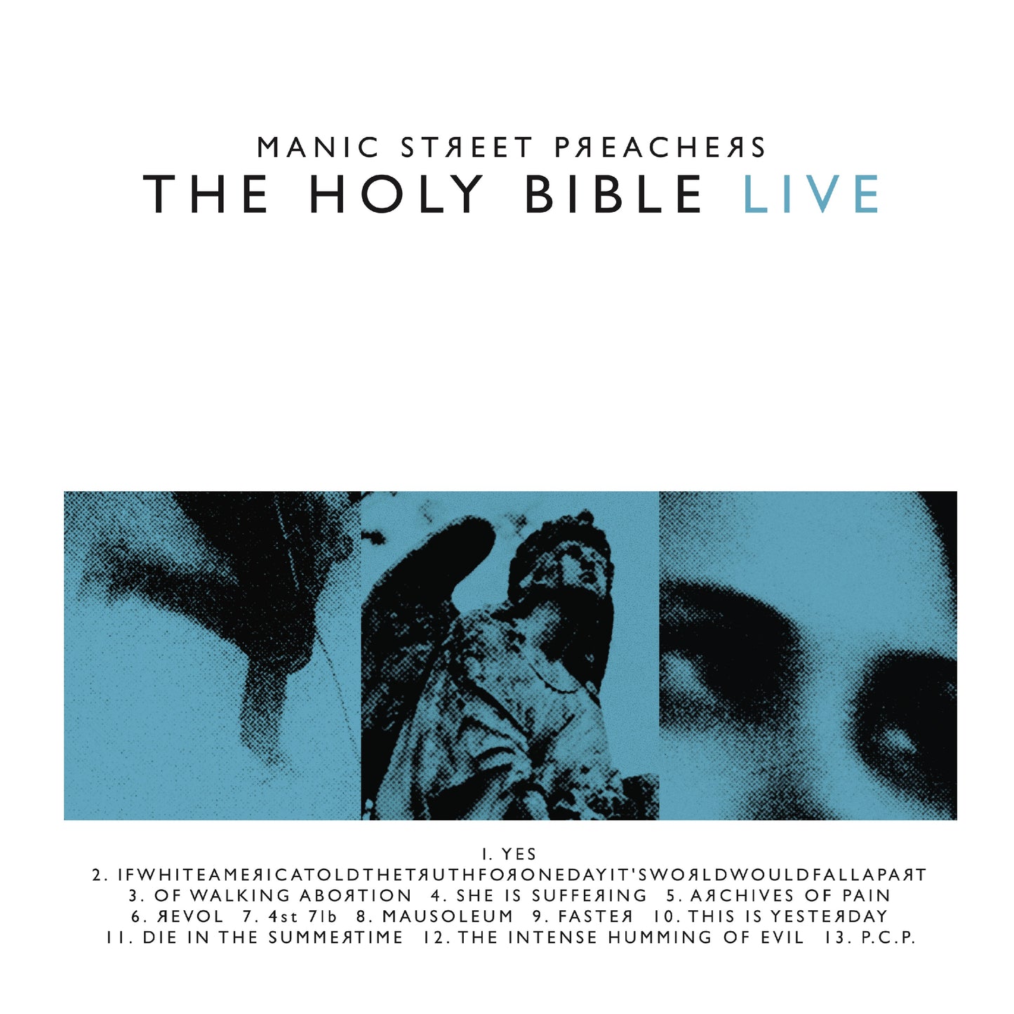 Manic Street Preachers - The Holy Bible Live [Blue Marble 2LP & Blu-ray]
