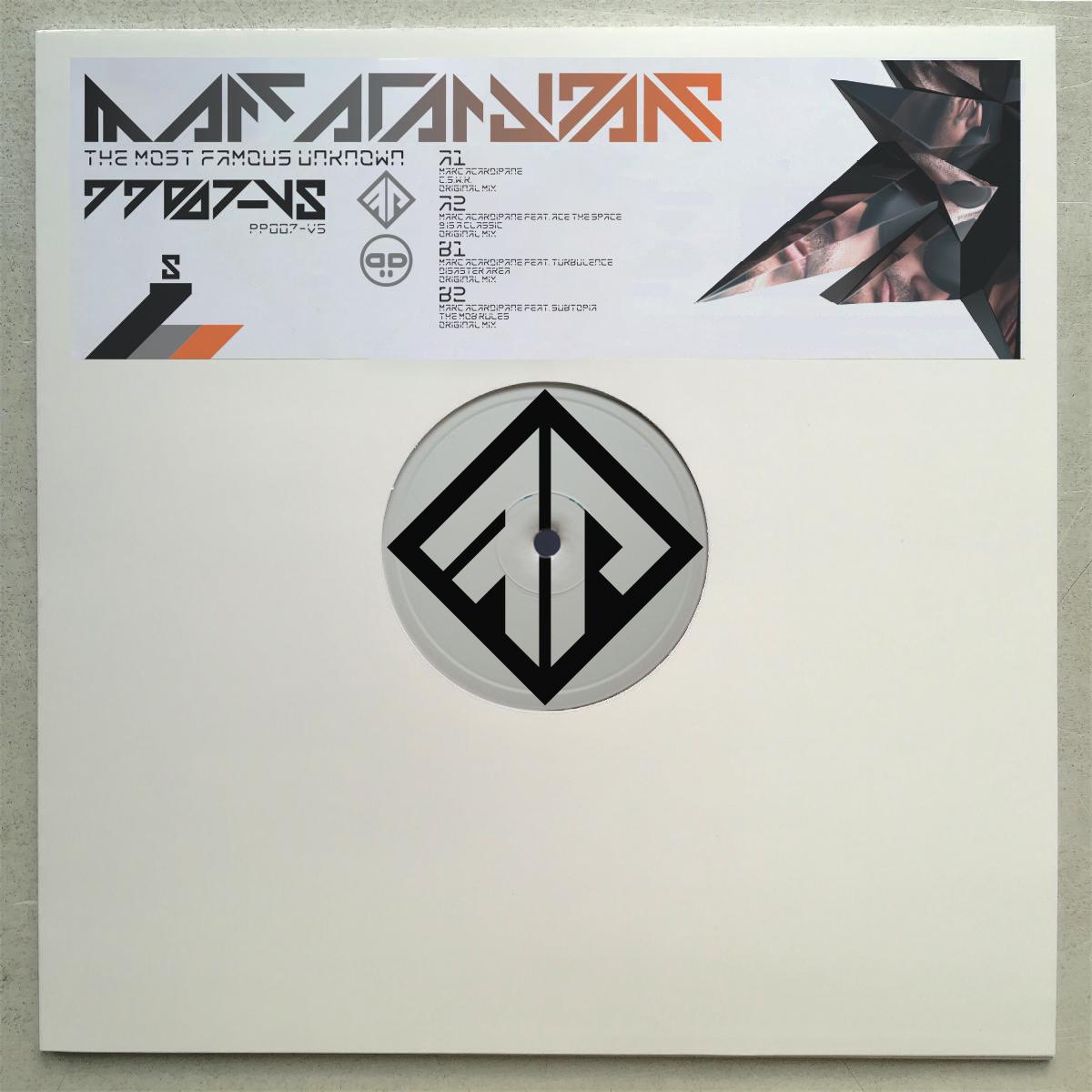 Marc Acardipane - The Most Famous Unknown Remastered V5 [stickered sleeve]