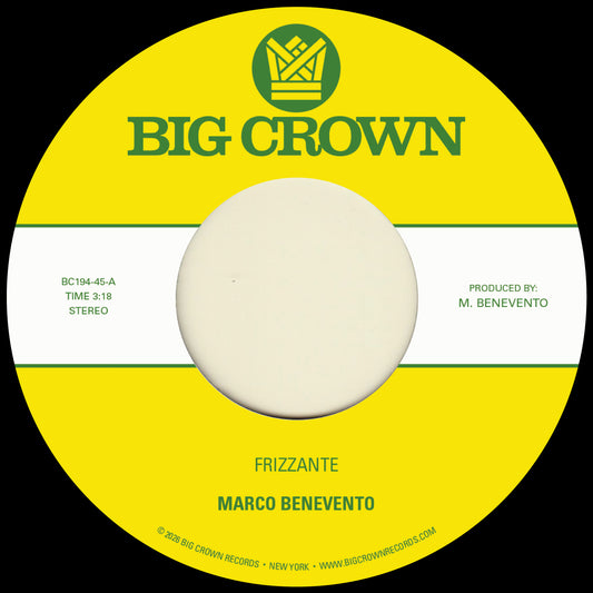 Marco Benevento - Frizzante / Turandot [7" Single]
