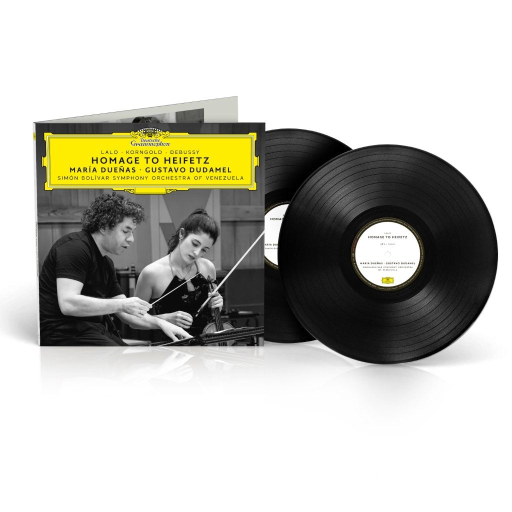 María Dueñas, Simón Bolívar Symphony Orchestra of Venezuela, Gustavo Dudamel - Homage to Heifetz (Lalo, Korngold, Debussy) [2LP]