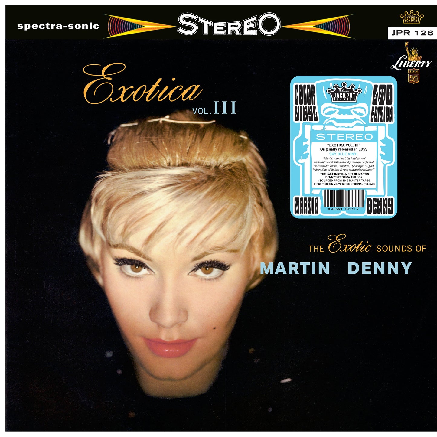 Martin Denny - Exotica Vol III [Sky Blue Coloured Vinyl]