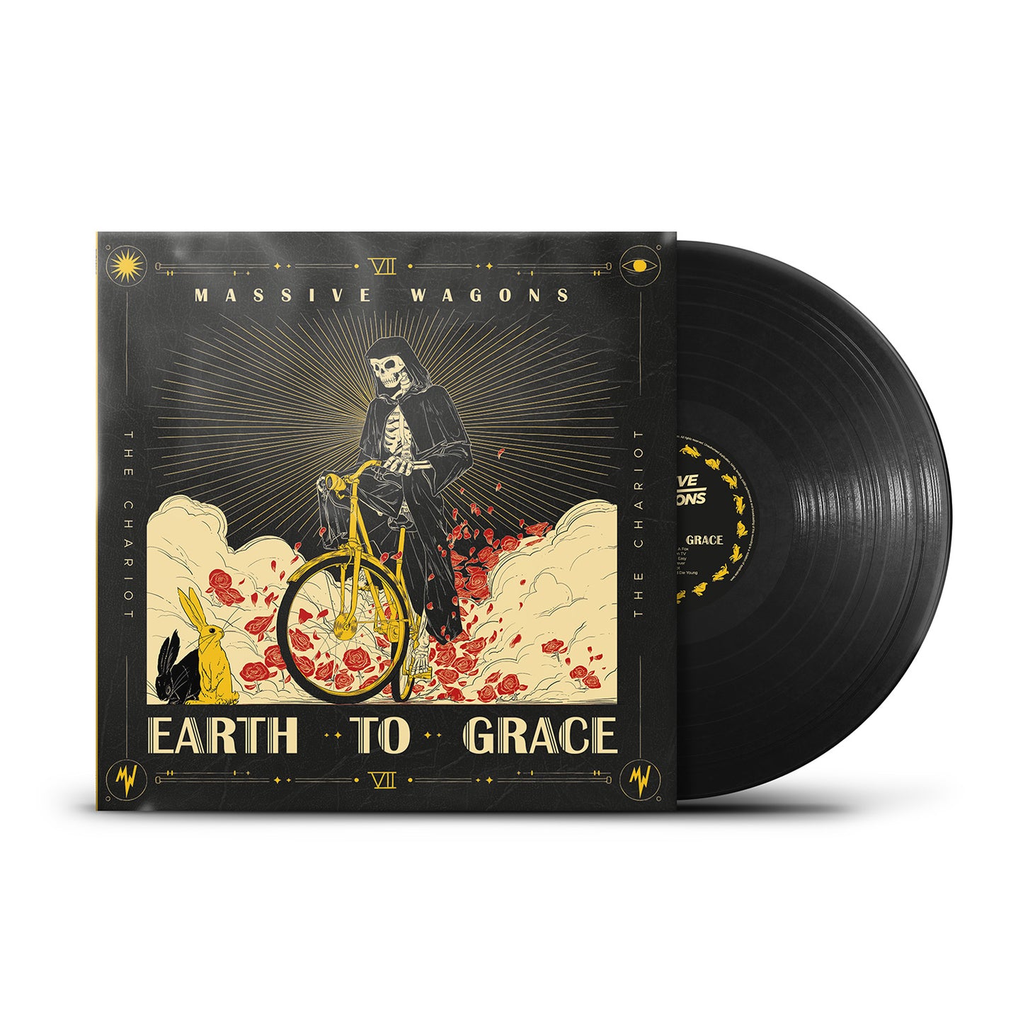 Massive Wagons – Earth to Grace [Standard Black LP]