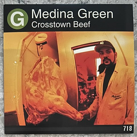 Medina Green ft Mos Def - Crosstown Beef b/w Instrumental [7" Vinyl]