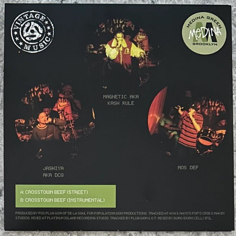 Medina Green ft Mos Def - Crosstown Beef b/w Instrumental [7" Vinyl]