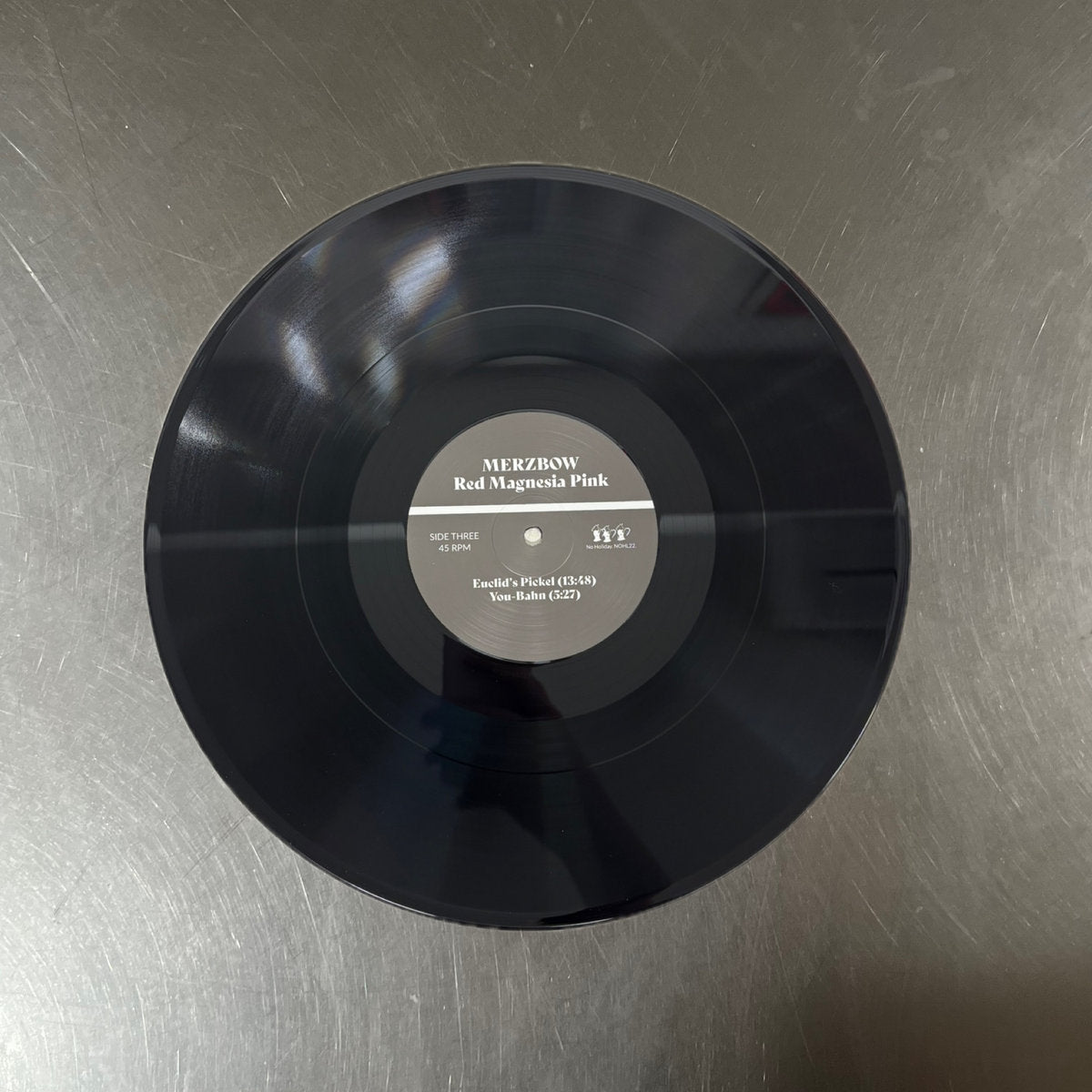 Merzbow - Red Magnesia Pink [2LP Black Splatter & Solid Black vinyl]