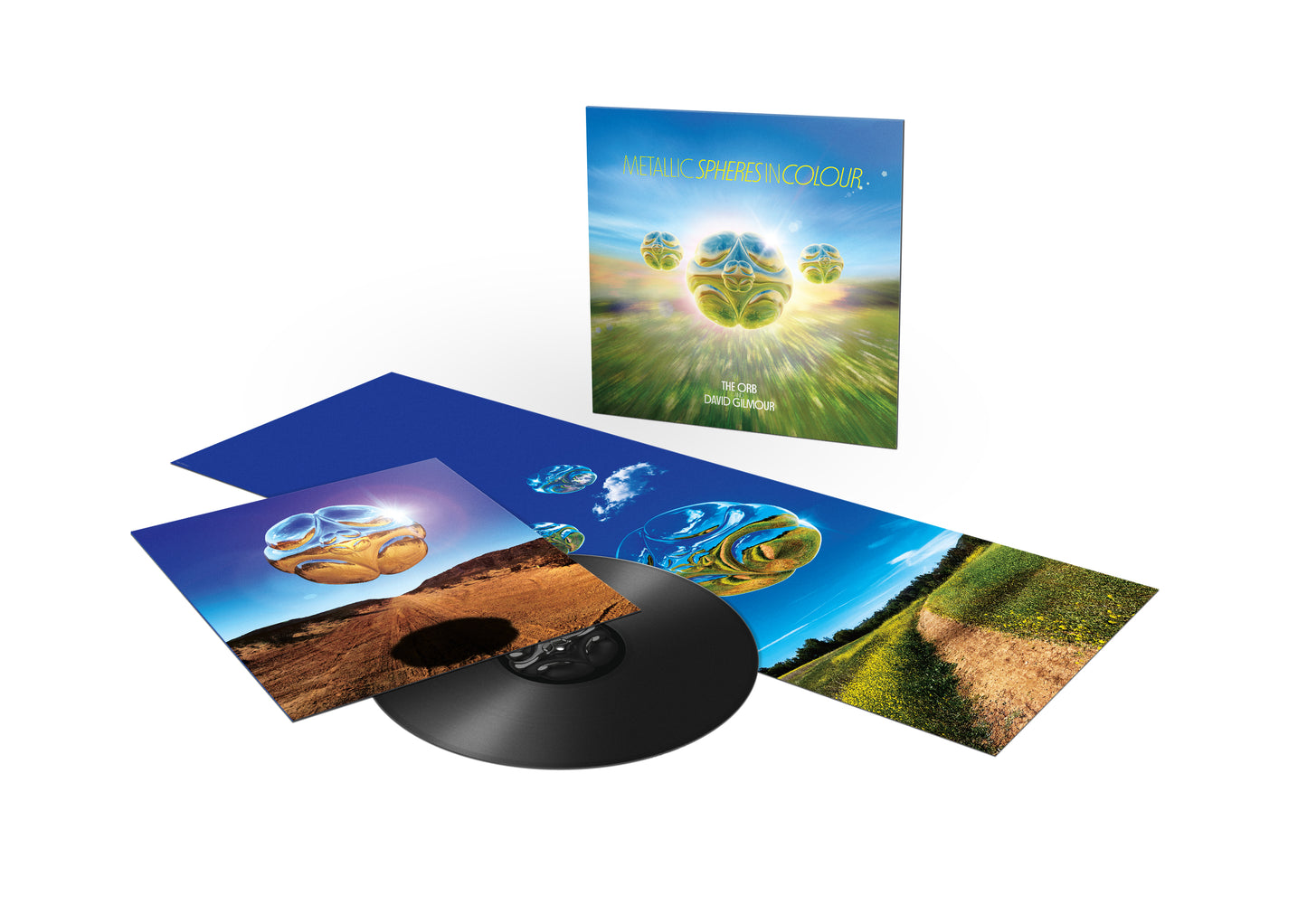 The Orb Featuring David Gilmour - Metallic Spheres In Colour [LP]