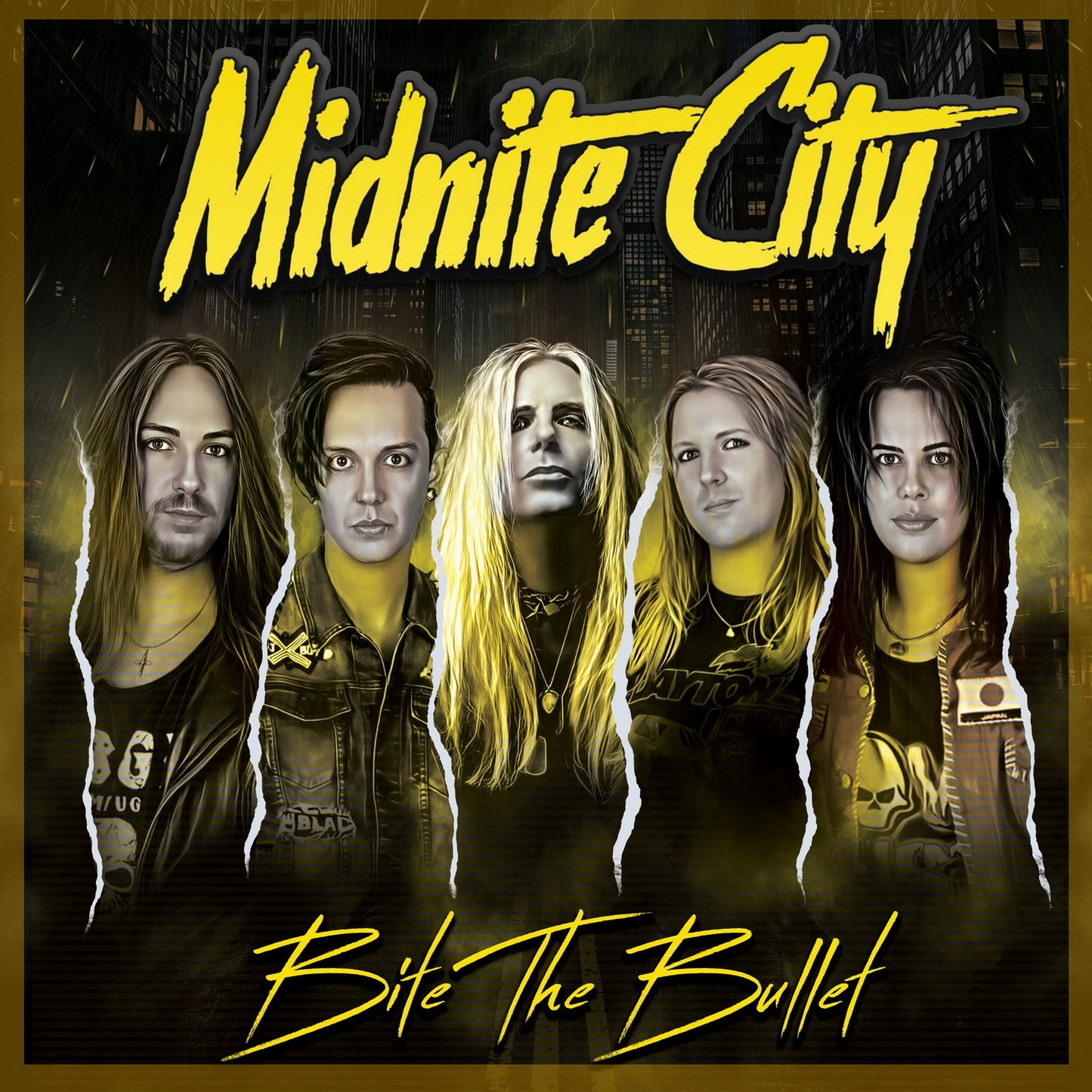 MIDNITE CITY - BITE THE BULLET [Yellow vinyl]