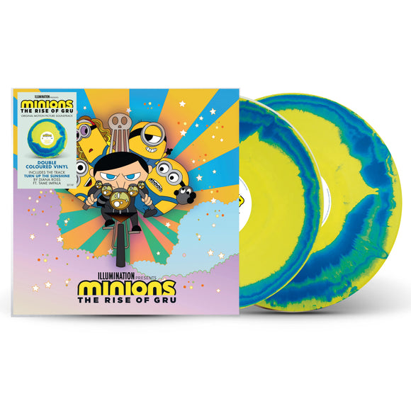VARIOUS ARTISTS - Minions: The Rise of Gru [Yellow/Blue Swirl Limited 12