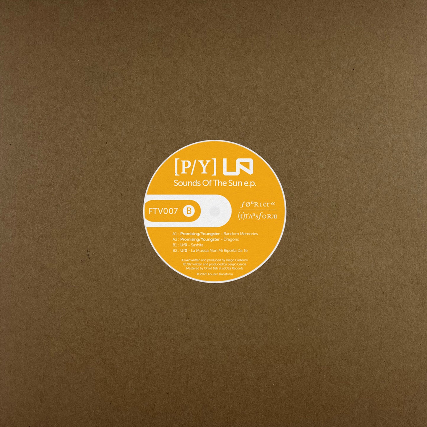 Promising/Youngster & UF0 - Sounds Of The Sun EP