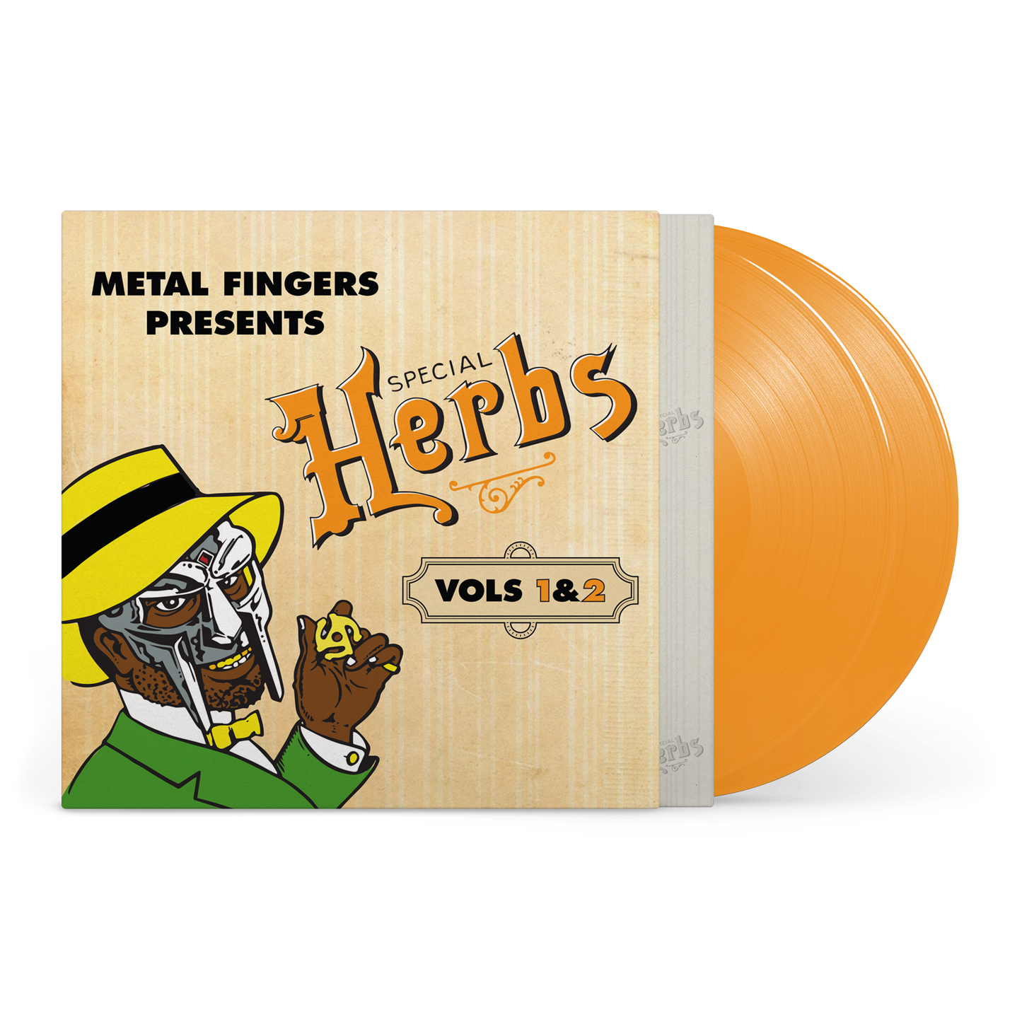 MF DOOM - Metal Fingers Presents: Special Herbs Vol. 1 & 2 [Mustard Yellow 2LP]